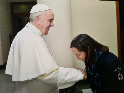 Foto con el Papa